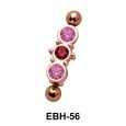 Multistoned Eyebrow Piercing EBH-56