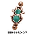 Antique Design Eyebrow Piercing EBH-58