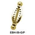 Clip Shaped Eyebrow Piercing EBH-59