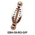 Clip Shaped Eyebrow Piercing EBH-59