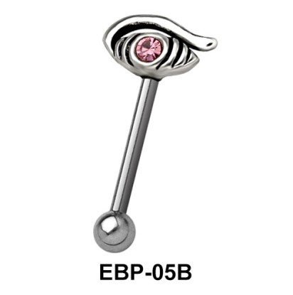 Stone Set Eye Eyebrow Piercing EBP-05