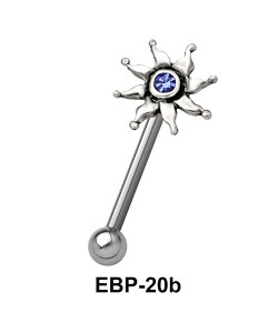 Sun Shaped Eyebrow Piercing EBP-20