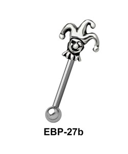 Clown Shaped Eyebrow Piercing EBP-27