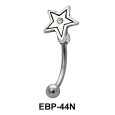 Star Shaped Eyebrow Piercing EBP-44