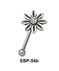 Flower Shaped Eyebrow Piercing EBP-54