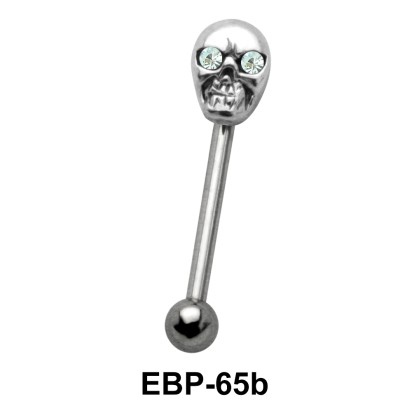 Skull Shaped Eyebrow Piercing EBP-65