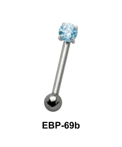 Round CZ Eyebrow Piercing EBP-69