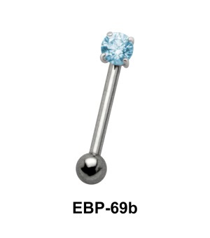 Round CZ Eyebrow Piercing EBP-69