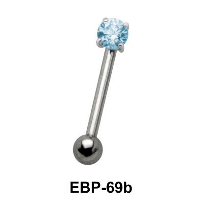 Round CZ Eyebrow Piercing EBP-69