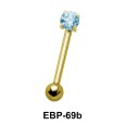 Round CZ Eyebrow Piercing EBP-69