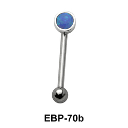 3 mm. Opal Eyebrow Piercing EBP-70