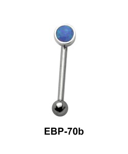 3 mm. Opal Eyebrow Piercing EBP-70