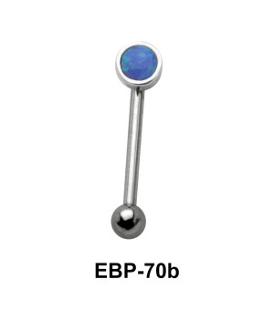 3 mm. Opal Eyebrow Piercing EBP-70