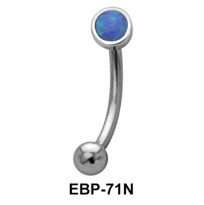 2.5 mm. Opal Eyebrow Piercing EBP-71