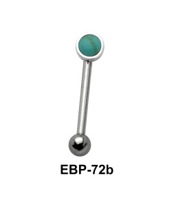 3 mm. Turquoise Eyebrow Piercing EBP-72