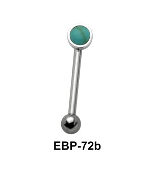 3 mm. Turquoise Eyebrow Piercing EBP-72