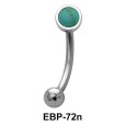 3 mm. Turquoise Eyebrow Piercing EBP-72