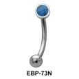 2.5 mm. Turquoise Eyebrow Piercing EBP-73