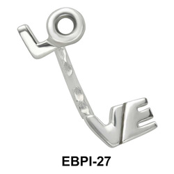 LOVE Eyebrow Parallel Push-In EBPI-27