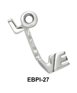 LOVE Eyebrow Parallel Push-In EBPI-27