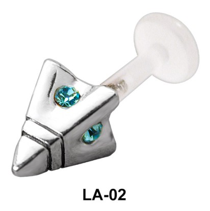 Arrow Shaped Labret Push-in LA-02