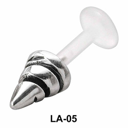 Designed Conical Shaped Labrets Push-in LA-05
