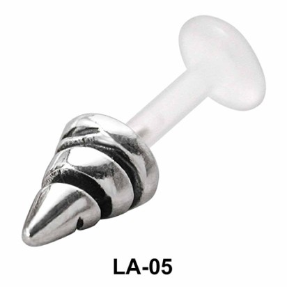 Designed Conical Shaped Labrets Push-in LA-05