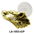 Wolf Face Shaped Labrets Push-in LA-1003