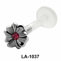 Lily Flower Shaped Labrets Push-in LA-1037
