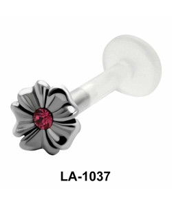 Lily Flower Shaped Labrets Push-in LA-1037