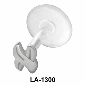 Scissor Shaped labrets Push-in LA-1300