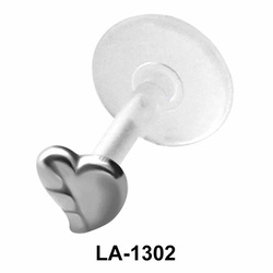 Held Heart Labrets Push-in LA-1302