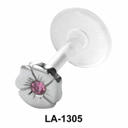 Flower Shaped Labrets Push-in LA-1305