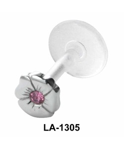 Flower Shaped Labrets Push-in LA-1305