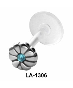 Flower Shaped Labrets Push-in LA-1306