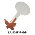 Butterfly Shaped Labret Push-in LA-130F