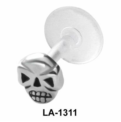 Designer Skull labrets Push-in LA-1311