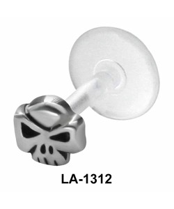 Skull Shaped Labrets Push-in LA-1312