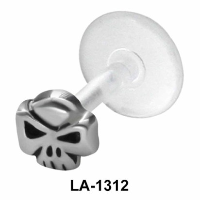 Skull Shaped Labrets Push-in LA-1312