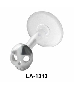 Skull Shaped Labrets Push-in LA-1313