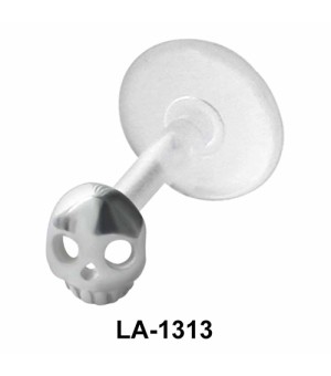 Skull Shaped Labrets Push-in LA-1313