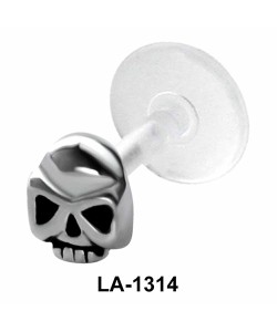 Hollow Skull Shaped Labrets Push-in LA-1314