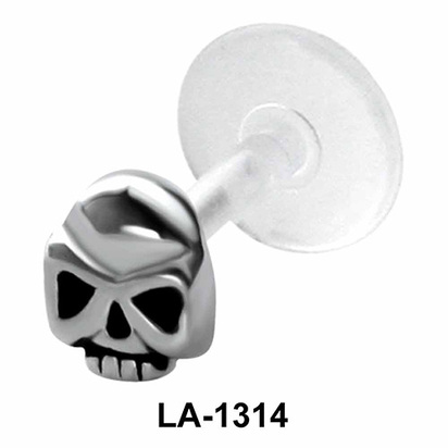 Hollow Skull Shaped Labrets Push-in LA-1314