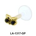 Owl Labrets Push-in LA-1317