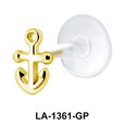 Anchor Shaped Labrets Push-in LA-1361