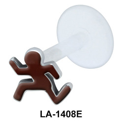 Labret Push-In Mini LA-1408E