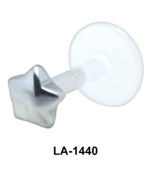 Star Shaped Labrets Push-in LA-1440