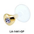 Heart Shaped Labrets Push-in LA-1441