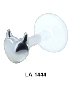 Devil Face Shaped Labrets Push-in LA-1444