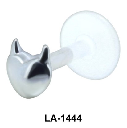 Devil Face Shaped Labrets Push-in LA-1444